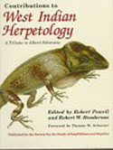 Contributions to West Indian Herpetology